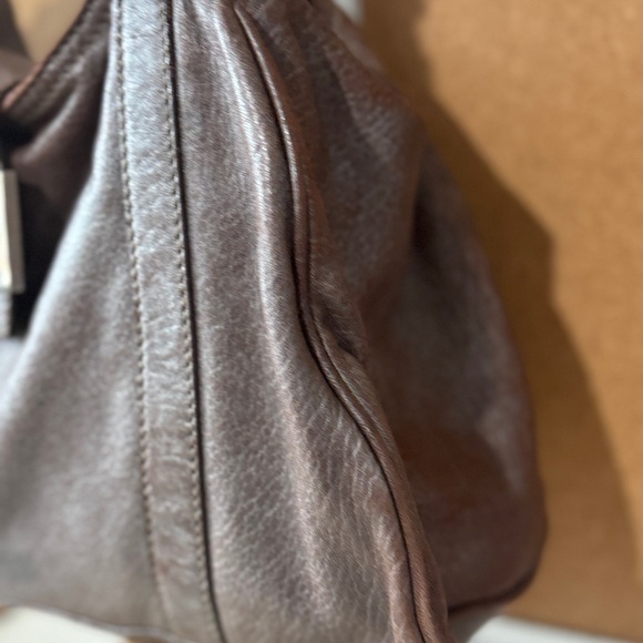 Fendi Metallic Brown Shoulder Bag - Picture 6 of 16